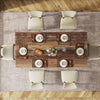 Farmhouse Dining Table for 4 to 6 People, 63-inch Rectangle Wooden Kitchen Table