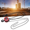 CHAIN HOIST BLOCK AND TACKLE 3TON WINCH CAPACITY ENGINE LIFT PULLER FALL3 METER