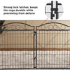 Huge Heavy Duty Dog Playpen Outdoor Garden Pet Enclosure Cage Puppy Kennel Fence