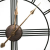 60CM Industrial Retro Roman Metal Wall Clock