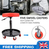 Mechanic Round Creeper Mobile Work Chair Trolley Seat Car Garage Work Stool