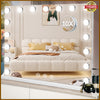 80CM Extra Large Hollywood Light Up Mirror Vanity Make Up Mirror+17 LED Bulbs