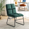 2x Velvet Dining Chairs Accent Home & Restaurant Living Room Folding Lounge Seat