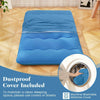 Costway Japanese Floor Mattress Futon Mattress 190 x 120 x 10 cm-Navy