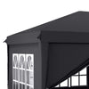 3 x 6m Pop Up Gazebo Height Adjustable Party Tent w/ Storage Bag Grey