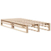 Bed Frame 75x190 Small Solid Wood Pine O3K2
