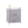 4/5/6 Fabric Beside Cabinet Storage Unit Chest of Drawers Organizer Living Room