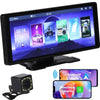 Portable Wireless Apple Carplay and Android Auto 10.26" HD Touchscreen Stereo