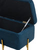 Flannel Fabric Upholstered Arm Bench Bed End Window Seat Ottoman Storage Stool