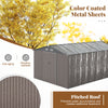 Outdoor Storage Shed 426 cm x 300 cm Large Garden Tool House