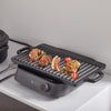 Cast Iron Griddle Plate Fry Pan Grill Bbq Cooking Skillet Double Side Reversible