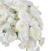 White Phalaenopsis Flower Ball Artificial Flower Wedding Party Centerpieces Deco