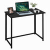 UK Folding Laptop Desk PC Home Office University Metal Frame Study Student Table