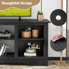Costway TV Console Table TV Stand for up to 65" Flat Screen TVs-Black