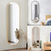 Framed Arched Mirror Wall Mounted Vanity Makeup Bedroom Glass Dressing Mirror