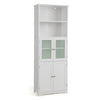 Freestanding Bathroom Storage Cabinet Kitchen Pantry Cupboard w/Shelves