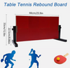 66*33cm Table Tennis Return Board Board Practice Equipment Ping Pong Rebound