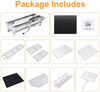 Foldable Charcoal BBQ Grill Stainless Steel Portable Folding Outdoor Barbeque