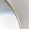 Large Gold Arched Wall / Leaner Mirror - 180cm x 80cm minimal thin framed decor