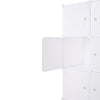Large Wardrobe Rack Modular Storage Cabinet Shelf Unit 10 Doors DIY Cube Cabinet