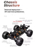 FAST 4WD RC Car 2.4G Remote Control Red High speed Cars Off-Road Buggy *50MPH*!