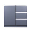 3 Drawers 1 Door Sideboard Kitchen Wood Storage Cupboard File Cutlery Cabinet UK