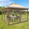 3.5 x 3.5M Outdoor Pop up Tent Gazebo Portable Canopy Shelter w/Mesh Netting