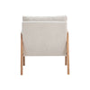 Solid Wood Frame Scandi Fabric Tub Armchair Padded Single Sofa Couch Loveseat UK