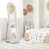 Full Length Mirror, Standing, Leaning or Wall Mirror, White