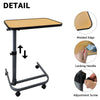 Ergonomic Overbed Laptop Table – Multi-Angle Tilting Desktop with Safety Barrier