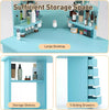 Dressing Table with LED Mirror Makeup Desk Vanity Table with 2 or 5 Drawers New