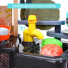 Kids Play Kitchen Pretend Kitchen Toy Set Cooking Role Gift w/Lights Sounds Gift