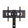 Tall Rolling Floor TV Stand Title Mobile TV Cart for 32-70" Bedroom Home Office