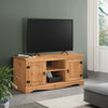 Corona TV Unit Stand 2 Door Media FlatScreen Television Pine by MercersFurniture