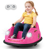 Toddlers 12V Electric Bumper Car Kids Battery Powered Toy Vehicle-Pink