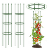 2 Pack Garden Trellis Height Adjustable Tomato Cage Tall Plant Support Stands