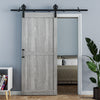Wood Barn Door Sliding Door Divider Hardware Kit 6-7FT / Door with Track Kit Use