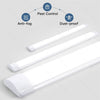 10X 5FT LED Strip Lights Batten Tube Light Office Shop Garage Ceiling Lamp 6500K