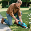 Long Reach Cordless Hedge Trimmer Pole Cordless Extendable Tree Trimme w/2Batter