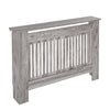 Small Medium Large Radiator Cover Vertical Slatted Grill Wooden Heating Cabinet