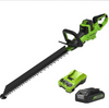 Greenworks 24V Hedge Trimmer HT24L211-01 61cm Cut with Battery and Charger