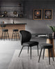 EKHO Collection - 360° Swivel Bar Stools Set of 2, LBC889B88V1