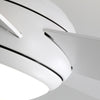 Modern 48" Ceiling Fan with LED Light Remote Control 5 Blades 3 Speed Setting UK