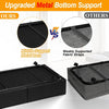2 Pack 49L Under Bed Storage Box w/Clear Lid, Wheels & Dividers
