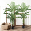 Large Artificial Palm Tree Faux Tropical Aralia Plants Green Natural 160cm 5.2ft