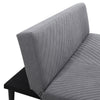 3 Seater Fabric Sofa Bed Recliner Sofa Guest Sleeper Bed Settee Single Sofabed