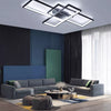 Modern Chandelier LED Lamp Black Frame Ceiling Light Living Room Pendant Lights