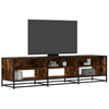 TV Cabinet Smoked Oak 180x40x46 cm Engineered Wood UK
