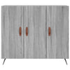 ShCuShan Buffet Storage Cabinet Living Room Wood Kitchen Sideboard Accent Z1N7