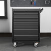7 Drawer Tool Box Chest Roller Cabinet Tool Cart Trolley with Ball Bearing Slide